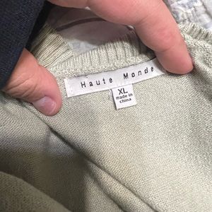 HAUTE MONDE VEST, NEVER WORN, XL